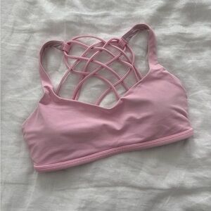 Lululemon Pink Free To Be Bra Wild